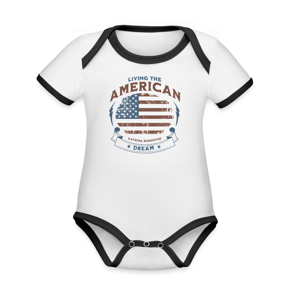 American baby - white/black
