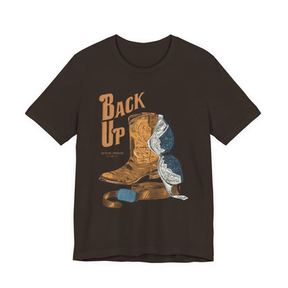 Back Up- Bra over Boot T-Shirt