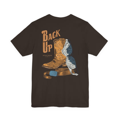 Back Up- Bra over Boot T-Shirt