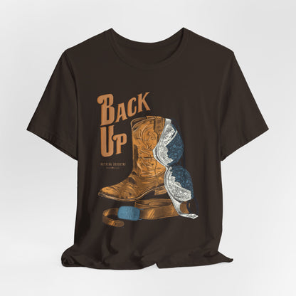 Back Up- Bra over Boot T-Shirt