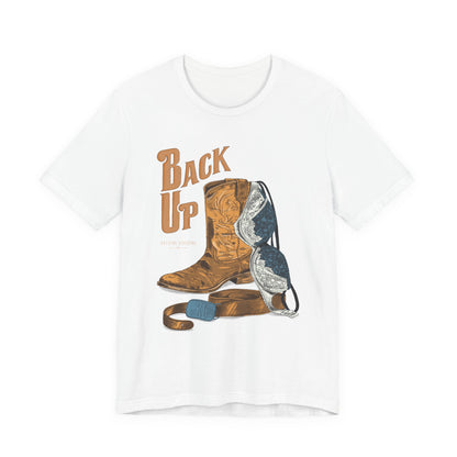 Back Up- Bra over Boot T-Shirt