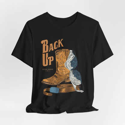 Back Up- Bra over Boot T-Shirt